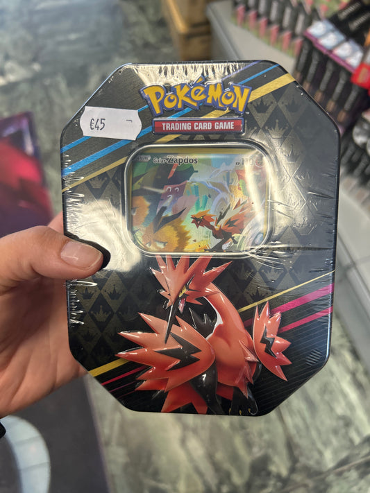 Pokémon Tin Box Galar Zapdos