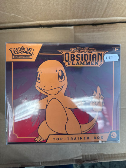 Pokémon Karmesin&Purpur Obsidian Flammen Top Trainer-Box