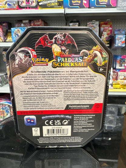 Pokémon Riesenzahn ex Tin Box