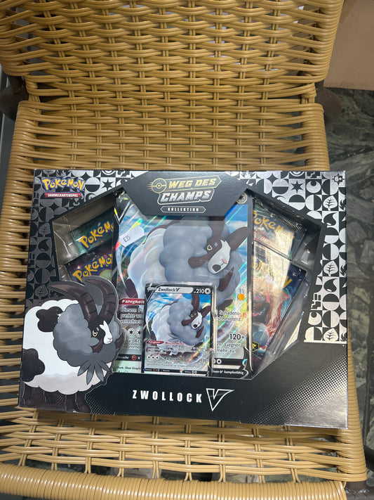 Pokémon zwollock V Kollektion Box Weg des Champs