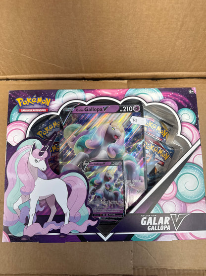 Pokémon Kollektion Galar Gallopa V Box