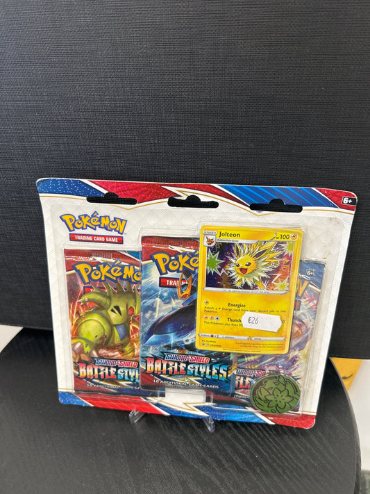 Pokémon 3er- Blister Sword & Shield Battle styles