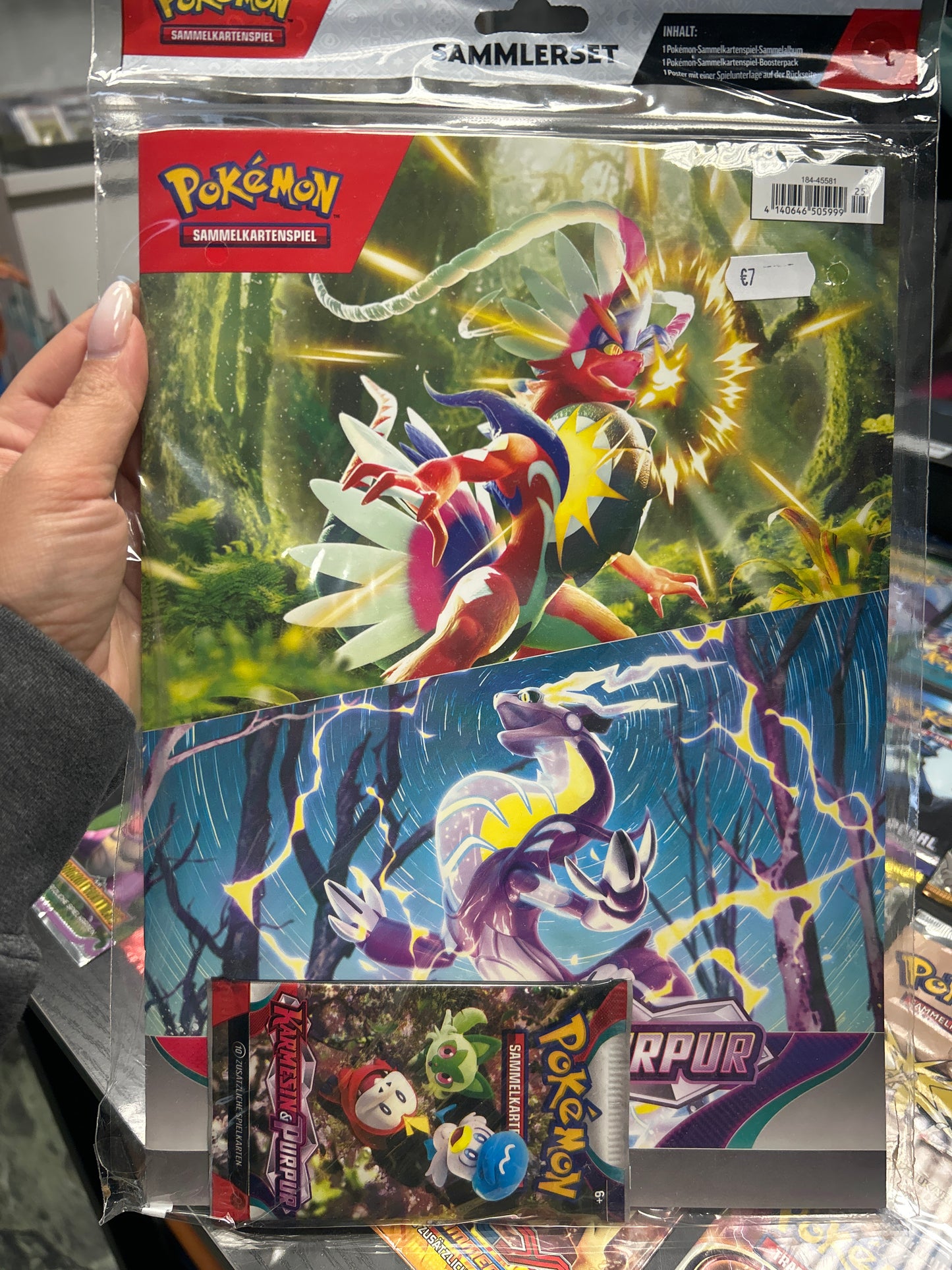 Pokémon Sammler Kit sammelalbum Karten Karmesin & purpur