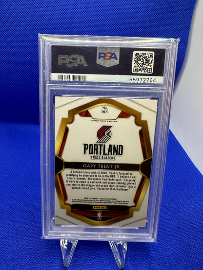 Gary Trent Jr. 2018 Panini Select PSA 9 NBA