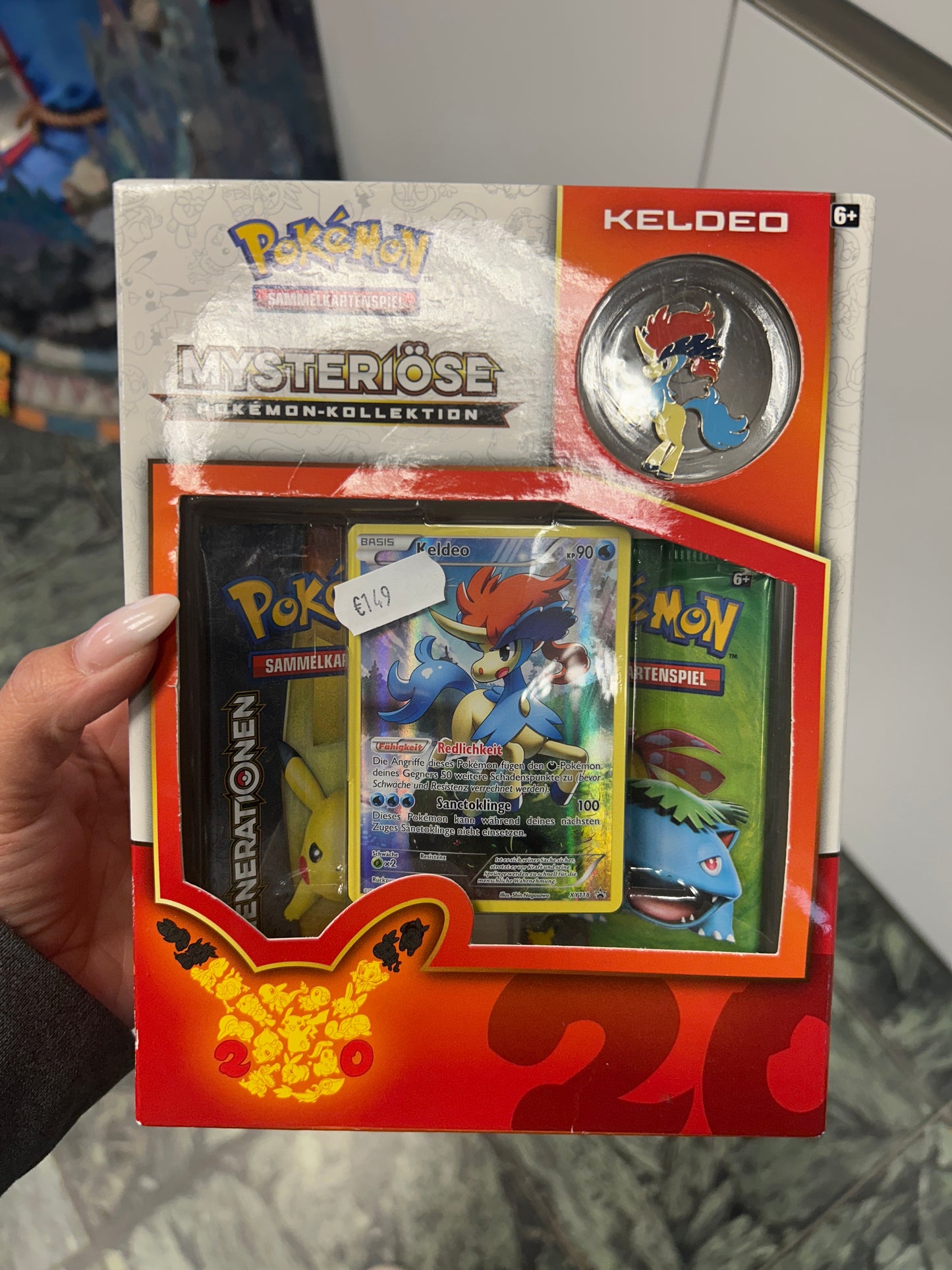 Pokémon mysteriöse Pokémon Kollektion