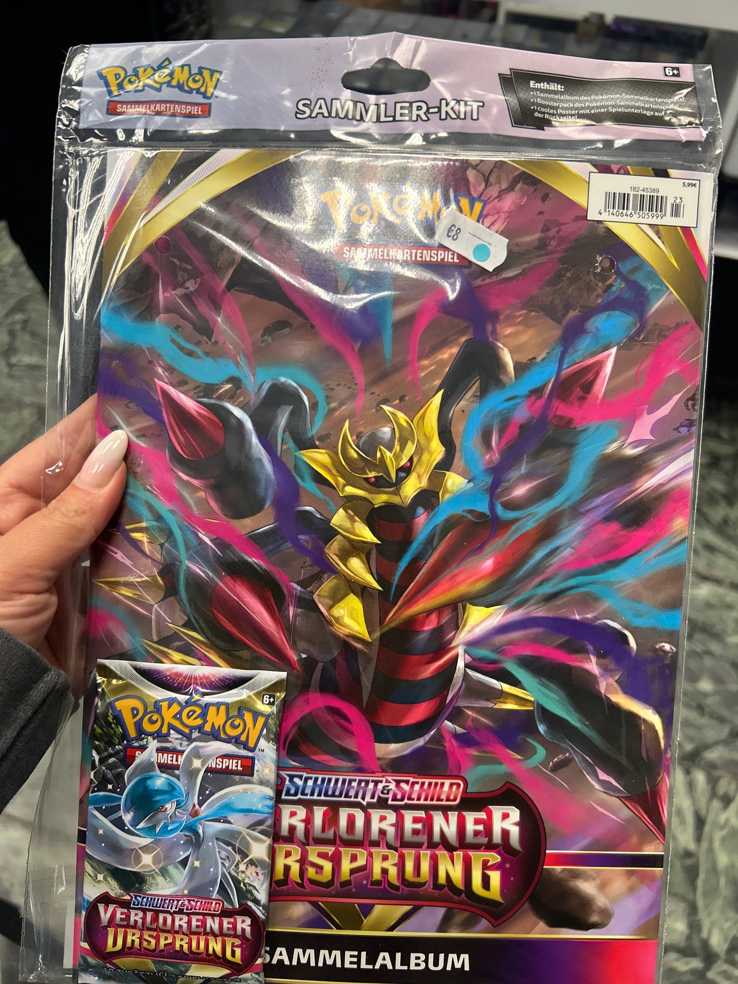 Pokémon Sammler Kit sammelalbum Karten Schwert & Schild verlorener Ursprung