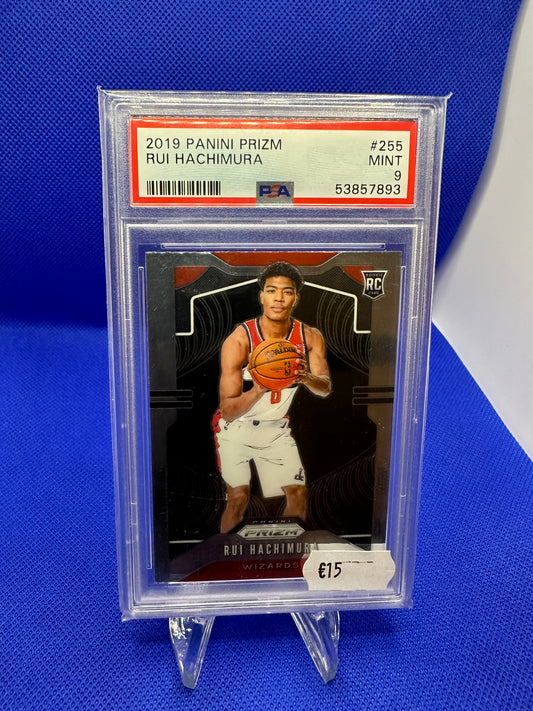 Rui Hachimura 2019 Panini Prizm PSA 9 NBA