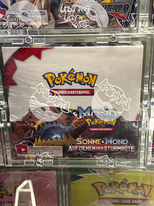 Pokemon Sonne mond aufziehen der sturmröte deutsch display 36er