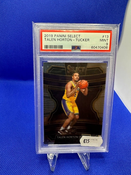 Talon Horton-Tucker 2019 Panini Select PSA 9 NBA