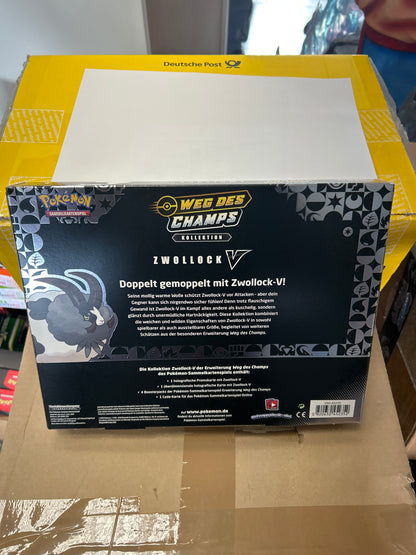 Pokémon Weg des Champs Kollektion zwollock V Box