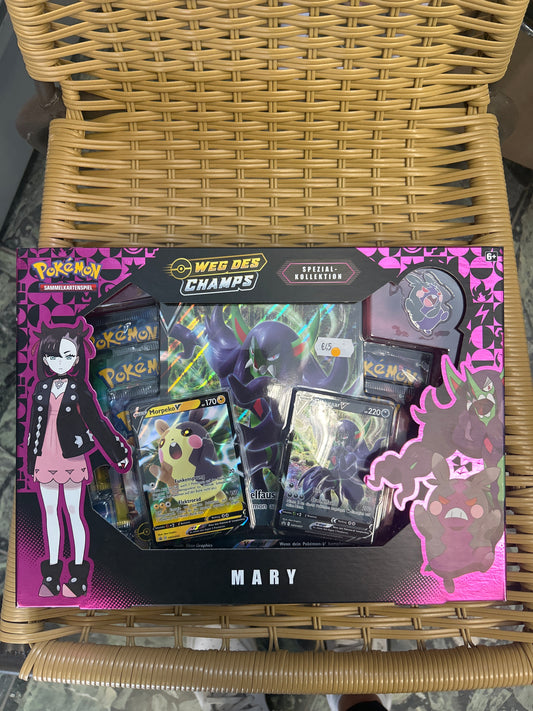 Pokémon Spezial Kollektion Box Weg des Champs mary