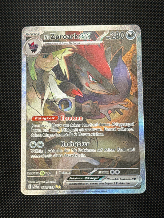 Pokemon Ns ZOROARK ex 185/159