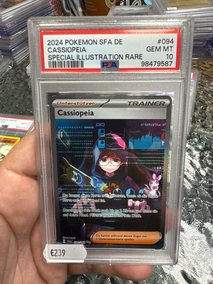 Cassiopeia special Illustrator psa 10 deutsch