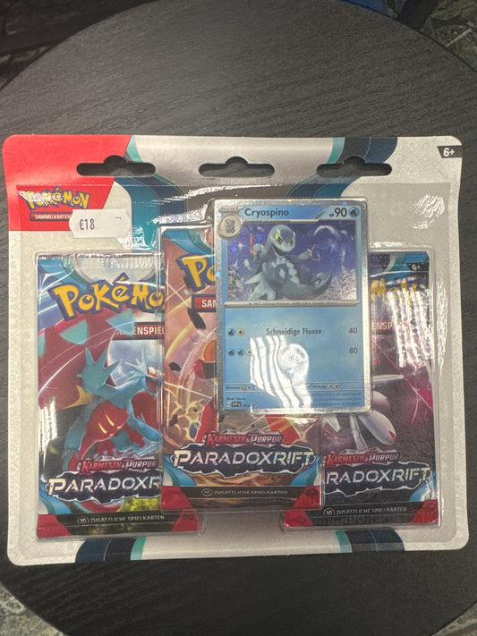 Pokémon Paradoxrift 3 Blister Booster