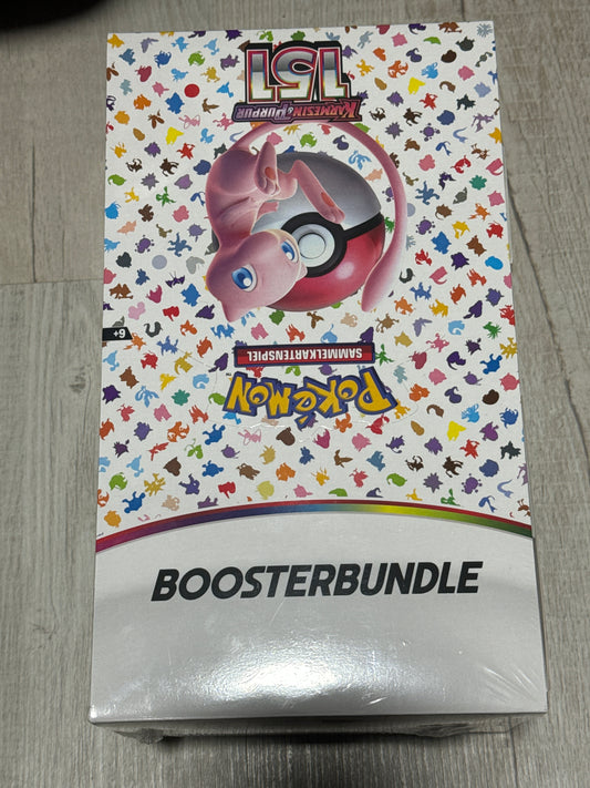 Booster Bundle Deutsch 151 Pokemon