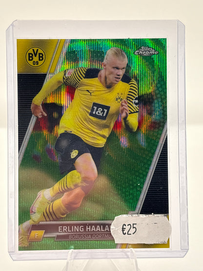 Topps Chrome Erling Haarland Borussia Dortmund  28/99