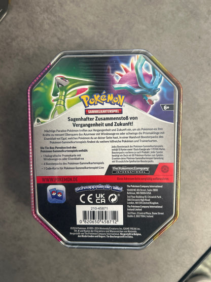 Pokémon Tin Box Eisenbaltt Ex