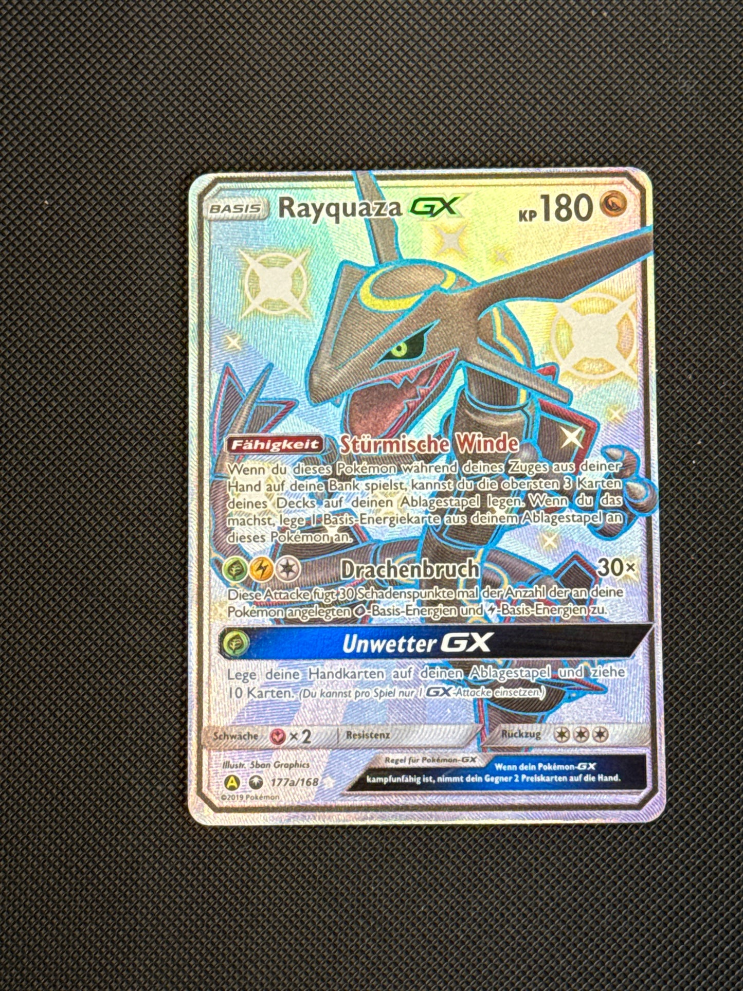 Rayquaza GX 177a/168