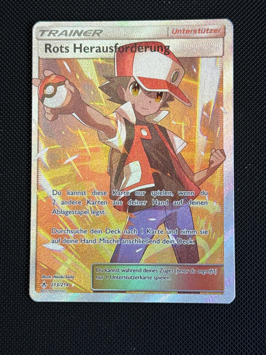 Pokemon Trainer Rots Herausfoderung 213/214
