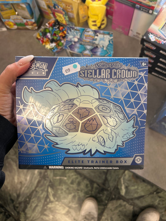 Pokémon Trainer Box Scarlet&Violet stellar Crown Englisch