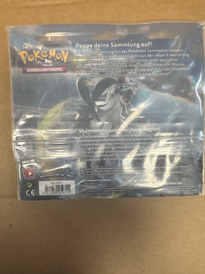 Pokémon Sonne&Mond Aufziehen der Sturmröte Booster