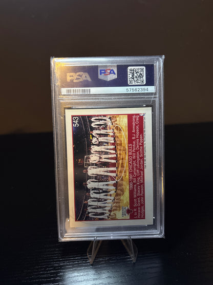Michael Jordan 1991 Hoops PSA 7 NM