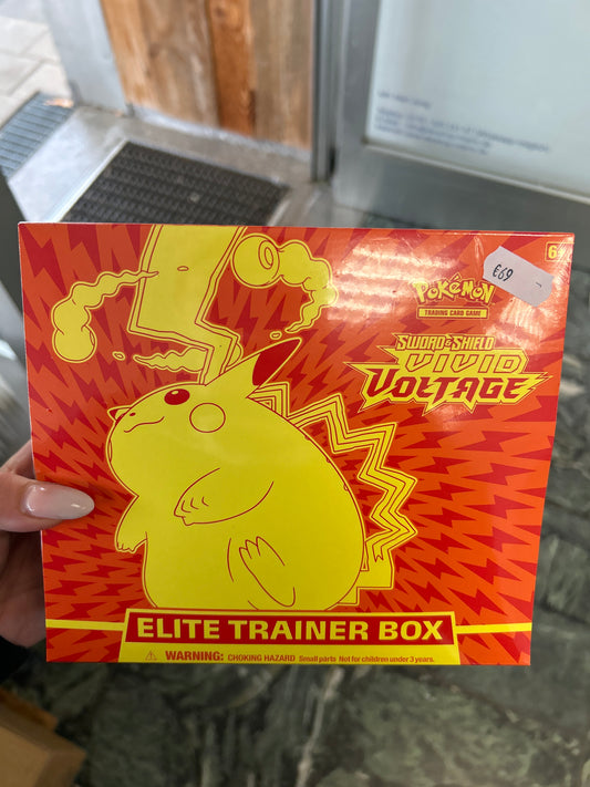 Pokémon Trainer Box Elite Sword&Shield  vivid voltage