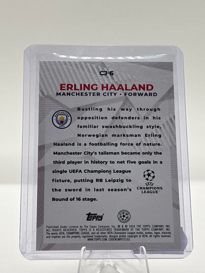 Erling Haarland Manchester City Forward Craque Do Jogo CJ6