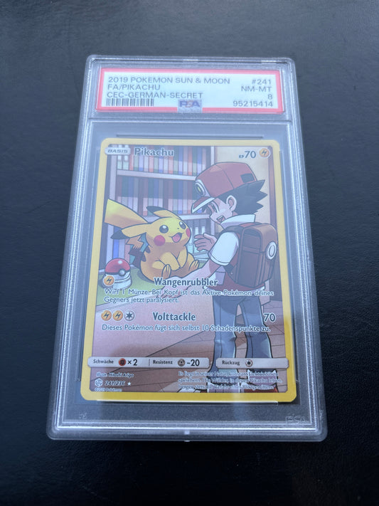 Pokémon Fa/Pikachu 241/236 Sun&Moon CEC Secret Deutsch