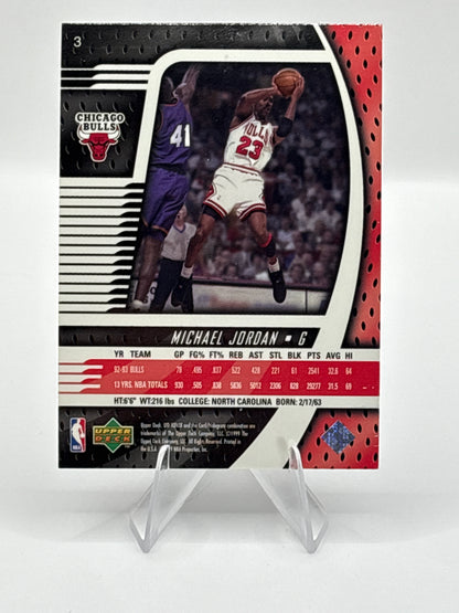 1998-99 UD Ionix #3 Michael Jordan MINT FROM PACK