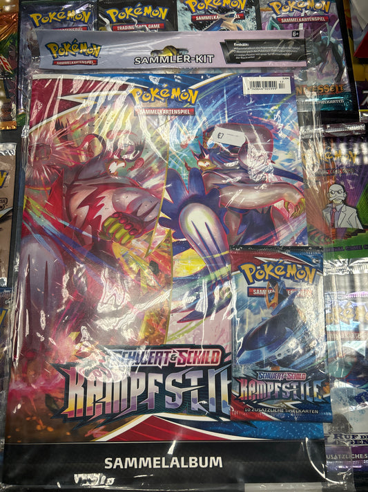 Pokémon Sammler Kit sammelalbum Karten Schwert & Schild Kampfstile