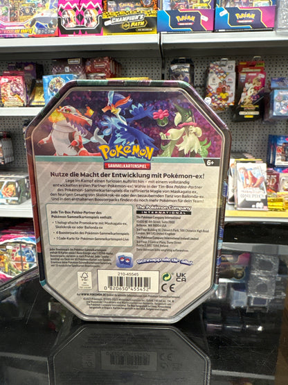 Pokémon Maskagato Ex tin Box