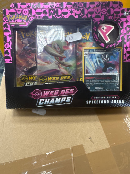 Pokémon Weg des Champs Spikeford- Arena Pin Kollektion