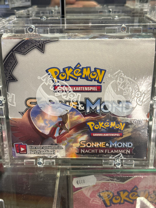 Pokemon Nacht in Flammen Displays deutsch 36er