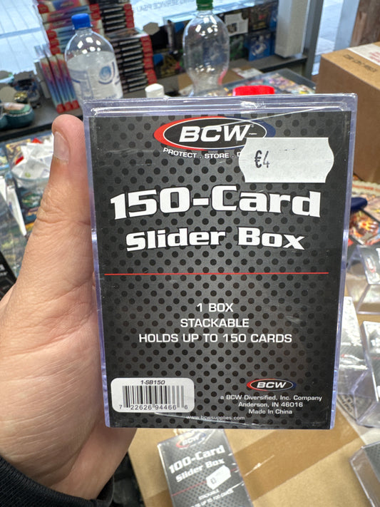 Sammelkarten Box slider box 150 cards Kartenbox bvw