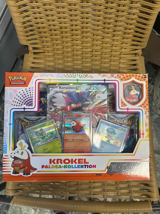 Pokémon Kwaks Paldea Kollektion Box Koraidon ex