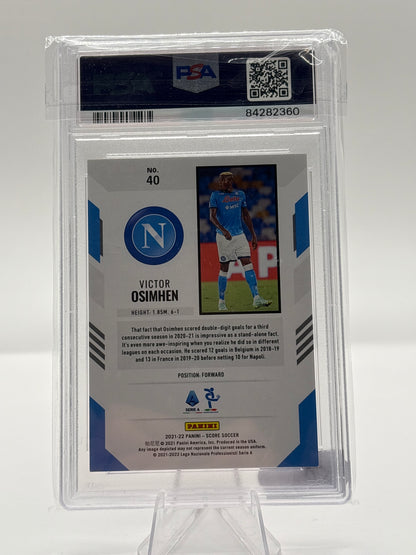 Victor Osimhen Pink Lasers Score Serie A 2021-22 Score Serie A PSA 8,5 NMT+