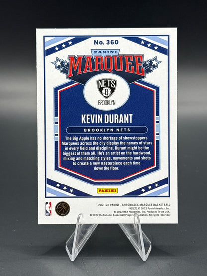 2021-22 Panini Chronicles - Marquee #360 Kevin Durant