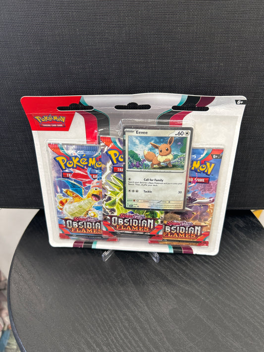 Pokémon 3er-Blister Scarlet & Violet obsidian flames