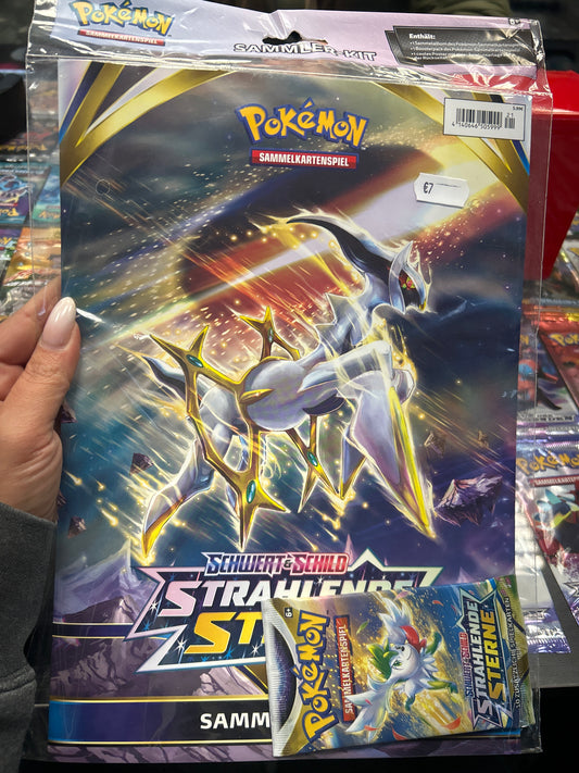 Pokémon Sammler Kit sammelalbum Karten Schwert & Schild strahlende Sterne