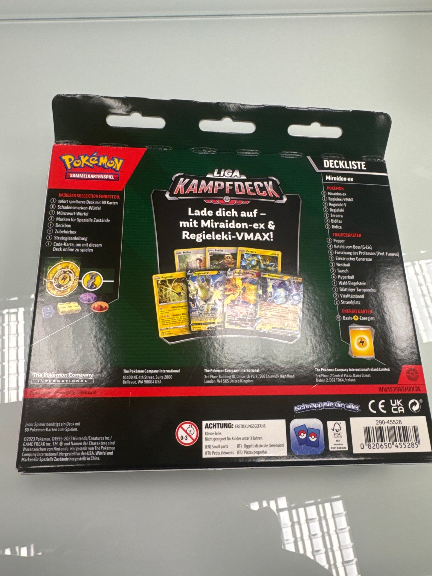 Pokémon Liga Kampfdeck Miraidon ex