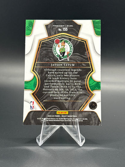 2022-23 Panini Select Jayson Tatum BLAU Preis Premier Level #155