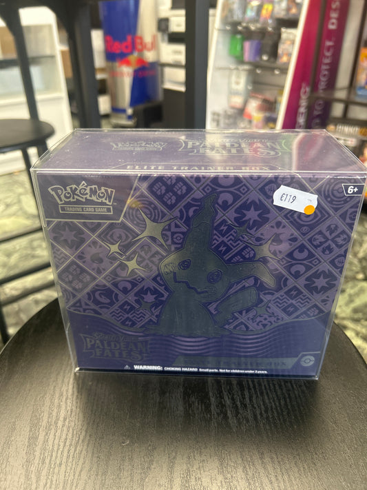 Pokémon Elite Trainer Box Scarlet & Violet Paldean Fates ovp