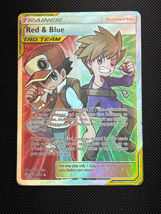 Pokemon Trainer Red&Blue Tag Team 234/236