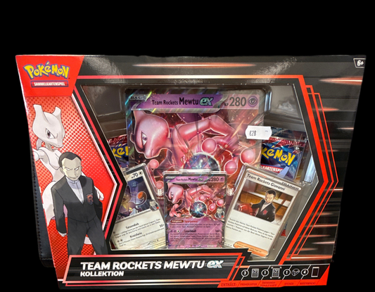 Pokémon Team Rockets MEWTU Ex Kollektion