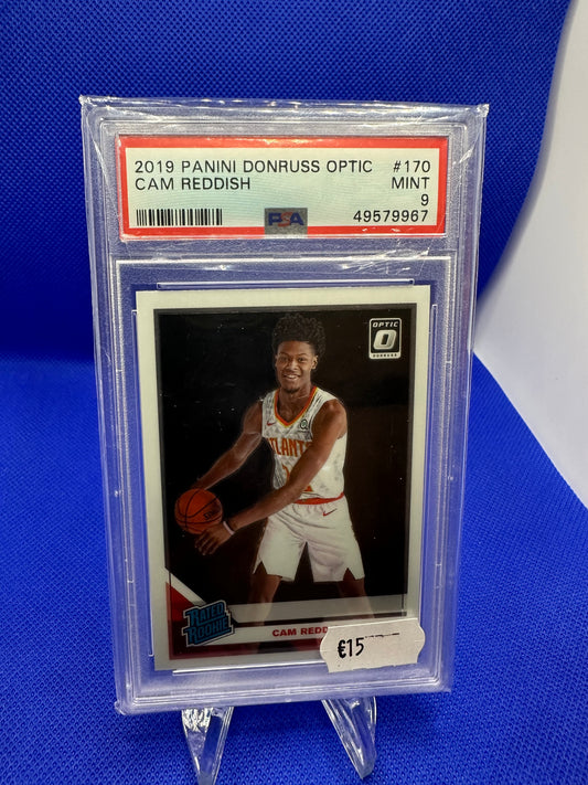 Cam Reddish 2019 Panini Donruss Optic PSA 9 NBA