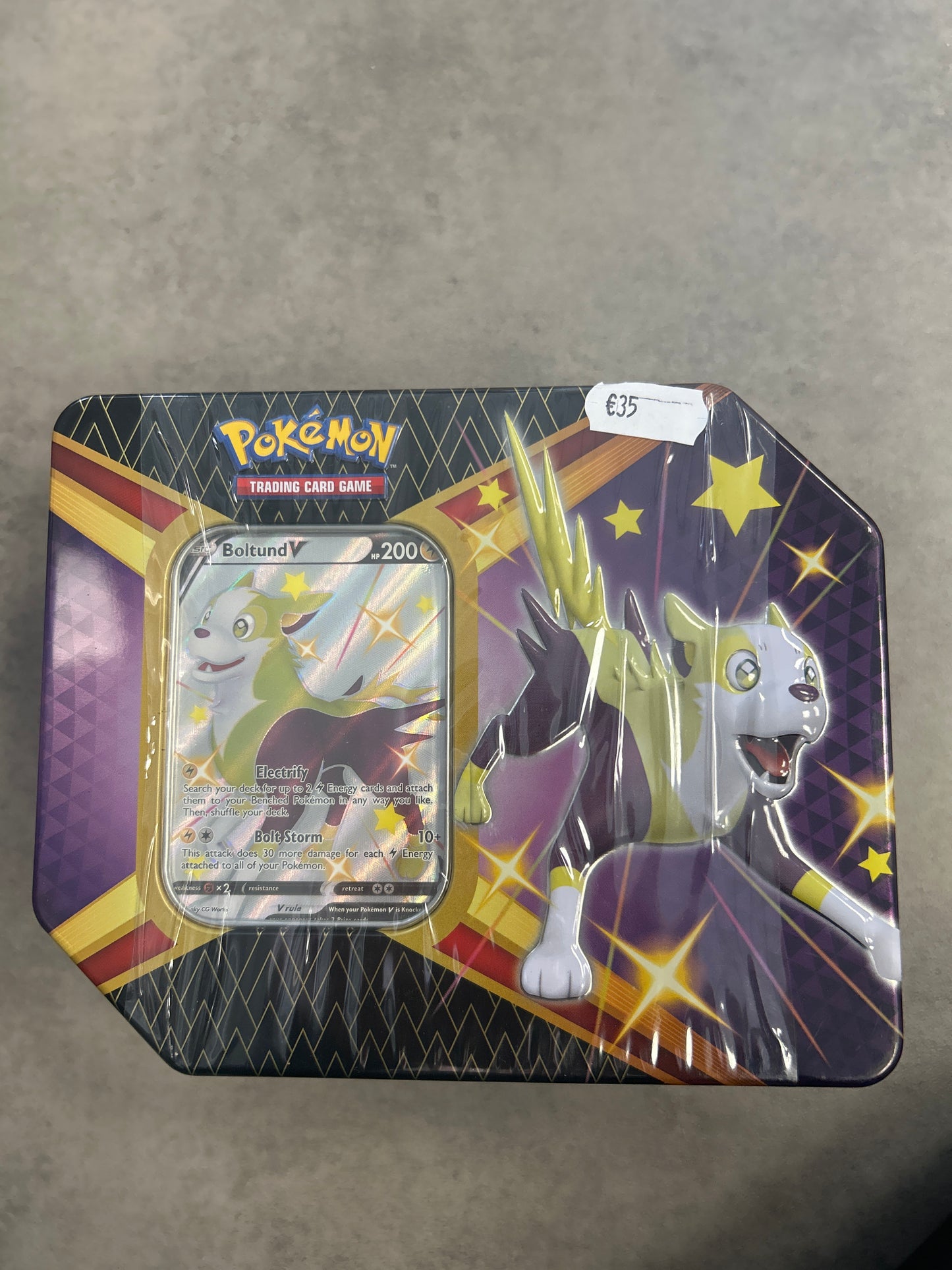 Pokémon Tin Box Boltund V Shining Fates