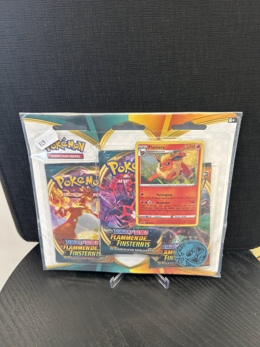 Pokémon Blister Schwert & Schild Flammende Finsternis Flamara