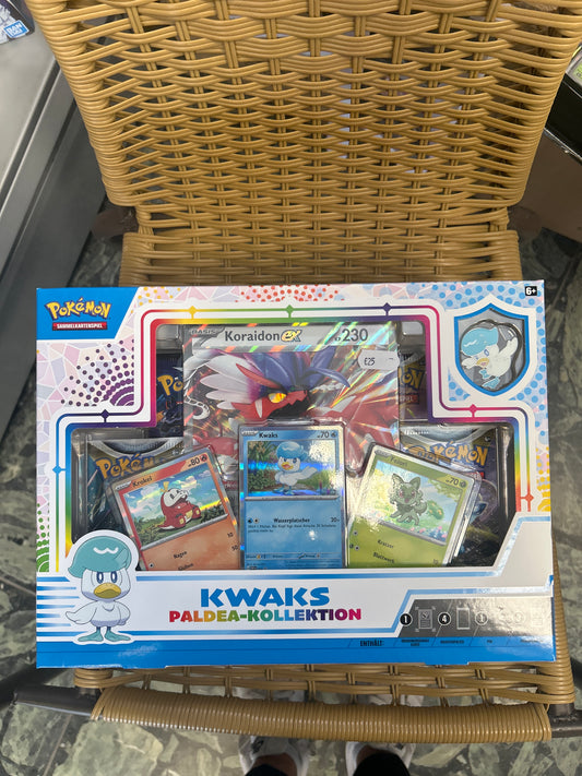 Pokémon Kwaks Paldea Kollektion Box