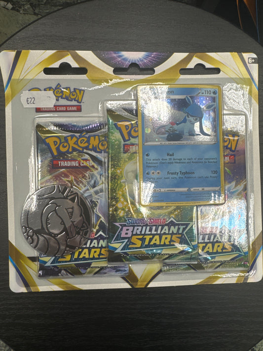 Pokémon Brilliant Stars 3 Blister Booster